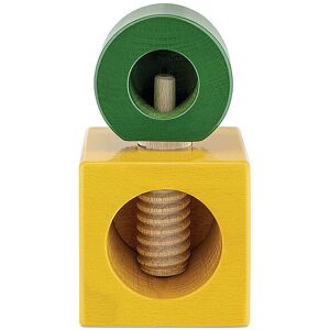 Alessi Casse-noisette TWERGI en hêtre Jaune/Vert jaune - Publicité Alessi Casse-noisette TWERGI en hêtre Jaune/Vert jaune - Publicité