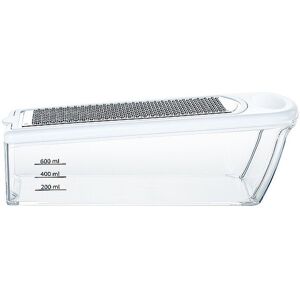 Kelomat Râpe Universelle - Acier inoxydable, Blanc, 600ml - Râpe de cuisine - Publicité Kelomat Râpe Universelle - Acier inoxydable, Blanc, 600ml - Râpe de cuisine - Publicité