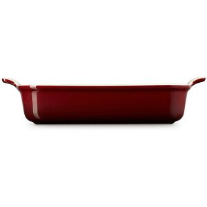 Le Creuset Garnet 32cm Plat Rectangulaire Profond - Résistant au four - Publicité Le Creuset Garnet 32cm Plat Rectangulaire Profond - Résistant au four - Publicité