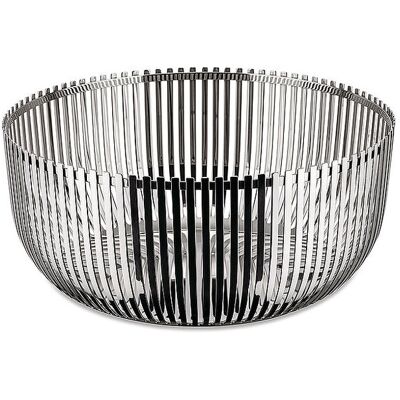 Alessi Coupe à fruits PIERRE CHARPIN 24cm Edelstahl argent - Publicité Alessi Coupe à fruits PIERRE CHARPIN 24cm Edelstahl argent - Publicité