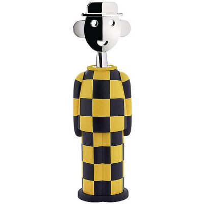 Alessi Tire-bouchon Alessandro M. - Giallo e Nero multicolore - Publicité Alessi Tire-bouchon Alessandro M. - Giallo e Nero multicolore - Publicité