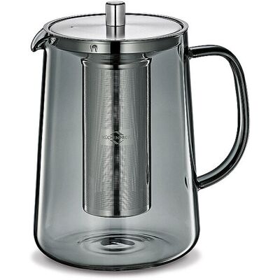 Küchenprofi Teekanne ASSAM 1,2l Glas/Grau gris - Publicité Küchenprofi Teekanne ASSAM 1,2l Glas/Grau gris - Publicité