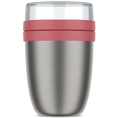 Mepal Thermo-Lunchpot Ellipse 0,5/0,2l Inox Vivid mauve baie - Publicité Mepal Thermo-Lunchpot Ellipse 0,5/0,2l Inox Vivid mauve baie - Publicité