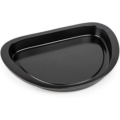 Peugeot Plat à four PLANCHA demi-rond 43cm céramique noir noir - Publicité Peugeot Plat à four PLANCHA demi-rond 43cm céramique noir noir - Publicité
