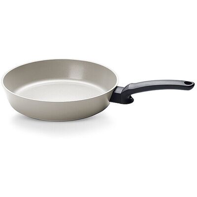 Fissler Pfanne CERATAL EVO COMFORT 28cm Antihaft Warmgrau gris clair - Publicité Fissler Pfanne CERATAL EVO COMFORT 28cm Antihaft Warmgrau gris clair - Publicité