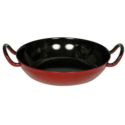 Riess Poêle à frire en émail Classic - Color 20cm rouge foncé - Publicité Riess Poêle à frire en émail Classic - Color 20cm rouge foncé - Publicité