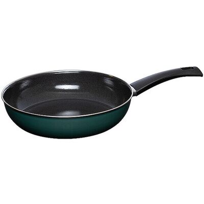 Riess Poêle en émail 28cm BLEU CANARD Bleugruen pétrole - Publicité Riess Poêle en émail 28cm BLEU CANARD Bleugruen pétrole - Publicité