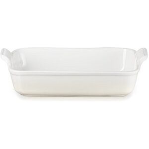 Le Creuset Plat à four Tradition 32x24cm Meringue crème
