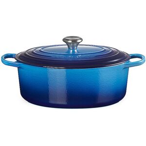Le Creuset Cocotte ovale SIGNATURE 31cm 6,3l Azure bleu