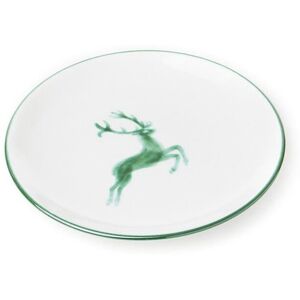 Gmundner Keramik Cerf Vert 20cm - Assiette à dessert - Publicité Gmundner Keramik Cerf Vert 20cm - Assiette à dessert - Publicité