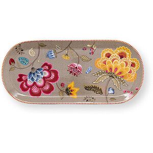 Studio Grande assiette 33 x 15,5 cm BLOOMING TALES Fantasy Kaki camel - Publicité Studio Grande assiette 33 x 15,5 cm BLOOMING TALES Fantasy Kaki camel - Publicité