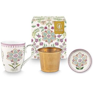 Studio Ensemble à thé Tea for One 3 pièces LILY&LOTUS Lilac blanc - Publicité Studio Ensemble à thé Tea for One 3 pièces LILY&LOTUS Lilac blanc - Publicité