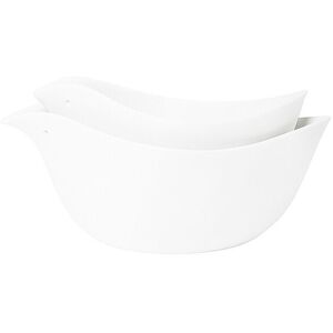 Raeder Bol 2 pièces 21x12x7cm SCHALENTIERE Blanc blanc - Publicité Raeder Bol 2 pièces 21x12x7cm SCHALENTIERE Blanc blanc - Publicité