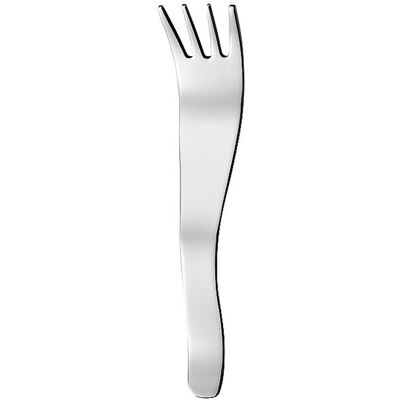 Berndorf Fourchette Amuse-bouche 4 pcs. AMUSINA Nicro/Polie argent - Publicité Berndorf Fourchette Amuse-bouche 4 pcs. AMUSINA Nicro/Polie argent - Publicité