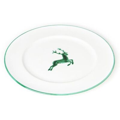 Gmundner Keramik Gmündner Assiette à viande Gourmet Cerf vert - Assiette à viande - Publicité Gmundner Keramik Gmündner Assiette à viande Gourmet Cerf vert - Assiette à viande - Publicité