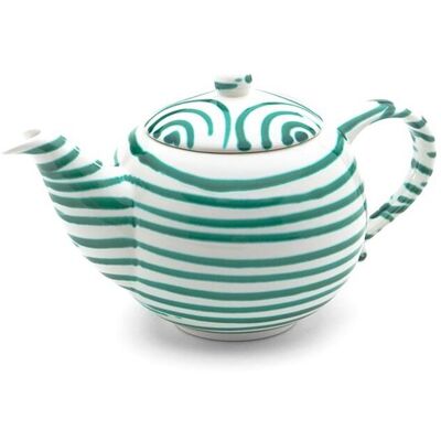 Gmundner Keramik Théière Verte Émaillée 1,5L - Théière - Publicité Gmundner Keramik Théière Verte Émaillée 1,5L - Théière - Publicité