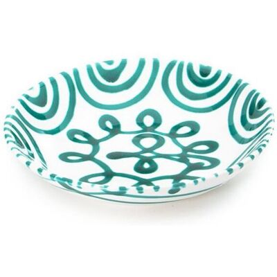 Gmundner Keramik Assiette creuse - Vert Flammé - Soupe - Publicité Gmundner Keramik Assiette creuse - Vert Flammé - Soupe - Publicité