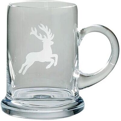 Gmundner Keramik Hirsch 0,3l Chope de Bière - Beer Mug - Publicité Gmundner Keramik Hirsch 0,3l Chope de Bière - Beer Mug - Publicité