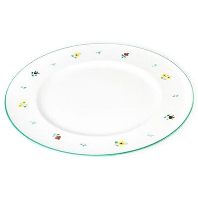 Assiette à viande Gmundner Keramik Gourmet Streublumen 27cm colorée - Assiette de viande - Publicité Assiette à viande Gmundner Keramik Gourmet Streublumen 27cm colorée - Assiette de viande - Publicité