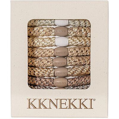 Kknekki Élastiques à cheveux, lot de 8. ÉDITION NUDE beige - Publicité Kknekki Élastiques à cheveux, lot de 8. ÉDITION NUDE beige - Publicité