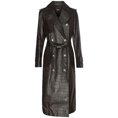 Mackage Manteau en cuir GAEL-NV marron M - Publicité Mackage Manteau en cuir GAEL-NV marron M - Publicité