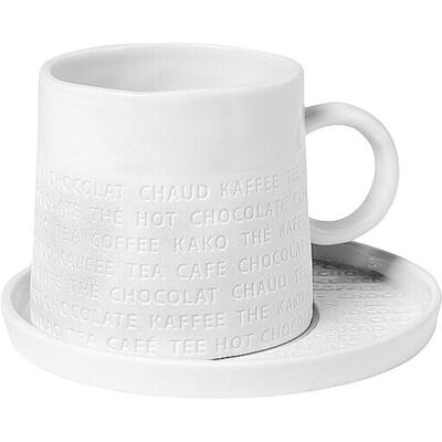 Raeder Modèle 17640 Tasse en Porcelaine avec Soucoupe - Tasse - Publicité Raeder Modèle 17640 Tasse en Porcelaine avec Soucoupe - Tasse - Publicité