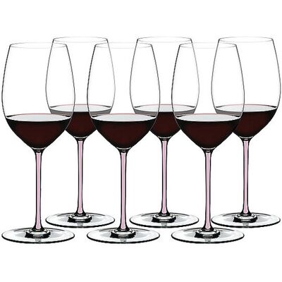Fatto A Mano Verres à Vin Rouge Colorés 6 pièces - Publicité Fatto A Mano Verres à Vin Rouge Colorés 6 pièces - Publicité