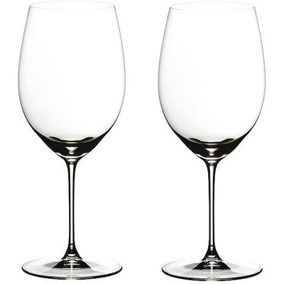 Riedel Rotweinglas Set 2tlg. VERITAS Cabernet/Merlot - Publicité Riedel Rotweinglas Set 2tlg. VERITAS Cabernet/Merlot - Publicité