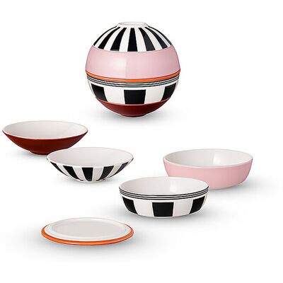 Villeroy & Boch La Petite Boule MEMPHIS ICONIC 5 pièces multicolore - Publicité Villeroy & Boch La Petite Boule MEMPHIS ICONIC 5 pièces multicolore - Publicité