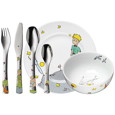 Wmf Ensemble de couverts pour enfants 6 pièces Le Petit Prince Crogargan / Multicolore multicolore - Publicité Wmf Ensemble de couverts pour enfants 6 pièces Le Petit Prince Crogargan / Multicolore multicolore - Publicité