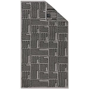 Joop Serviette de douche 80x150cm BARS ALLOVER Platine gris clair - Publicité Joop Serviette de douche 80x150cm BARS ALLOVER Platine gris clair - Publicité
