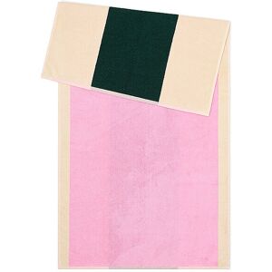 Suite702 Serviette de douche 70x140cm COTON PEIGNÉ Rose/Vert foncé rose - Publicité Suite702 Serviette de douche 70x140cm COTON PEIGNÉ Rose/Vert foncé rose - Publicité
