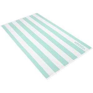 Vossen Serviette de plage en velours 100x180cm SIGNATURE Azure turquoise - Publicité Vossen Serviette de plage en velours 100x180cm SIGNATURE Azure turquoise - Publicité