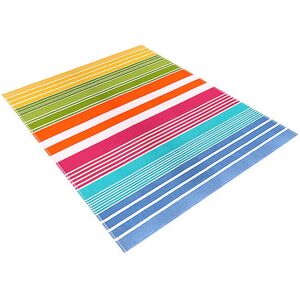 Vossen Serviette de plage en velours 100x180cm BEACH MIX Light Azure multicolore - Publicité Vossen Serviette de plage en velours 100x180cm BEACH MIX Light Azure multicolore - Publicité