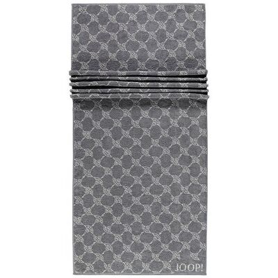 Joop Serviette de sauna Cornflower 80x200cm Anthracite gris - Publicité Joop Serviette de sauna Cornflower 80x200cm Anthracite gris - Publicité
