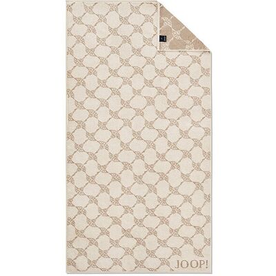 Serviette en coton beige Classic Cornflower - Joop! - Publicité Serviette en coton beige Classic Cornflower - Joop! - Publicité