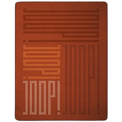 Joop Couverture 150x200cm ! BARS Sienne cuivre - Publicité Joop Couverture 150x200cm ! BARS Sienne cuivre - Publicité
