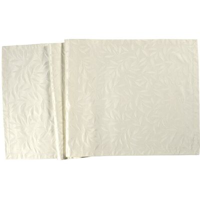 Sander Nappe COMO DAMAST 140x200cm Crème beige - Publicité Sander Nappe COMO DAMAST 140x200cm Crème beige - Publicité