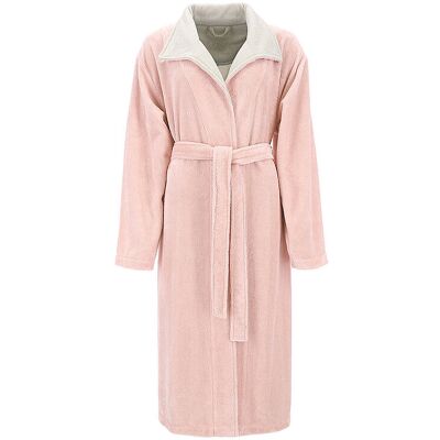 VOSSEN Andorra Robe de Bain - Mélange Coton-Polyester, Longue, Rose/Ivoire - Publicité VOSSEN Andorra Robe de Bain - Mélange Coton-Polyester, Longue, Rose/Ivoire - Publicité