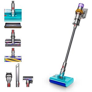 Dyson Aspirateur V15s DETECT SUBMARINE Nickel/Jaune argent