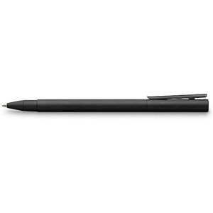 Faber-Castell Neo Slim Stylo roller en métal noir noir - Publicité Faber-Castell Neo Slim Stylo roller en métal noir noir - Publicité