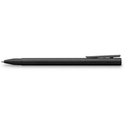 Faber-Castell Neo Slim Stylo roller en métal noir noir - Publicité Faber-Castell Neo Slim Stylo roller en métal noir noir - Publicité