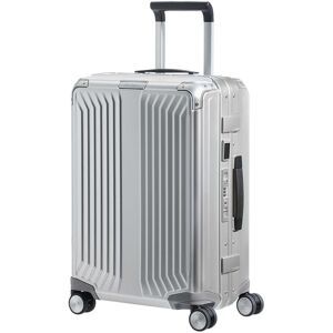 Samsonite Trolley cabine LITE-BOX ALU 55cm Aluminium argent - Publicité Samsonite Trolley cabine LITE-BOX ALU 55cm Aluminium argent - Publicité