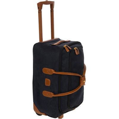 Brics Reisetasche mit Rollen Life 55cm (Bleu) bleu marine - Publicité Brics Reisetasche mit Rollen Life 55cm (Bleu) bleu marine - Publicité