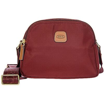 Brics Sac - Sac bandoulière X-BAG Small rouge foncé - Publicité Brics Sac - Sac bandoulière X-BAG Small rouge foncé - Publicité