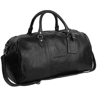 The Chesterfield Brand Sac en cuir - Sac Week-end WILLIAM noir - Publicité The Chesterfield Brand Sac en cuir - Sac Week-end WILLIAM noir - Publicité