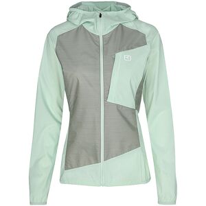 Ortovox Coupe-vent Trace Hoodie Femme vert clair XL - Publicité Ortovox Coupe-vent Trace Hoodie Femme vert clair XL - Publicité