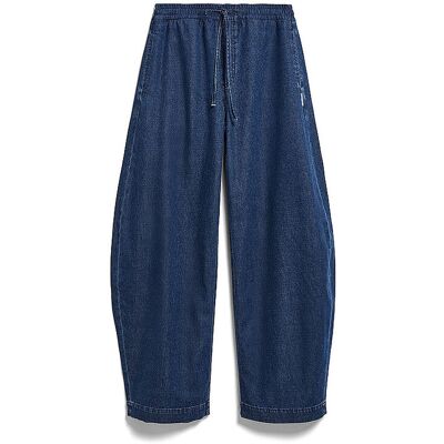 Armedangels Pantalon Femme Pull On Barrel Denim bleu marine L - Publicité Armedangels Pantalon Femme Pull On Barrel Denim bleu marine L - Publicité