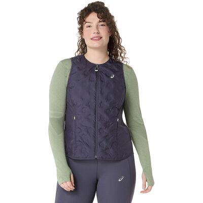 Asics Veste de course Nagino Run pour femmes bleu marine XS - Publicité Asics Veste de course Nagino Run pour femmes bleu marine XS - Publicité
