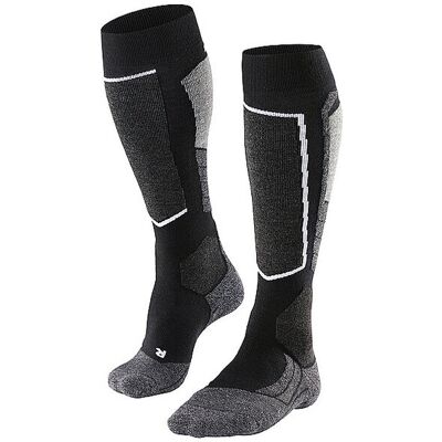 Falke Chaussettes de ski homme SK 2 noir 44-45 - Publicité Falke Chaussettes de ski homme SK 2 noir 44-45 - Publicité